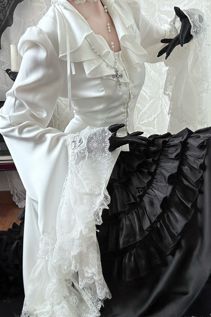 Butterfly Shadow Gothic Prince Outfit Top