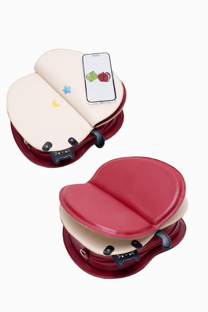 フリップアップルショルダーバッグ