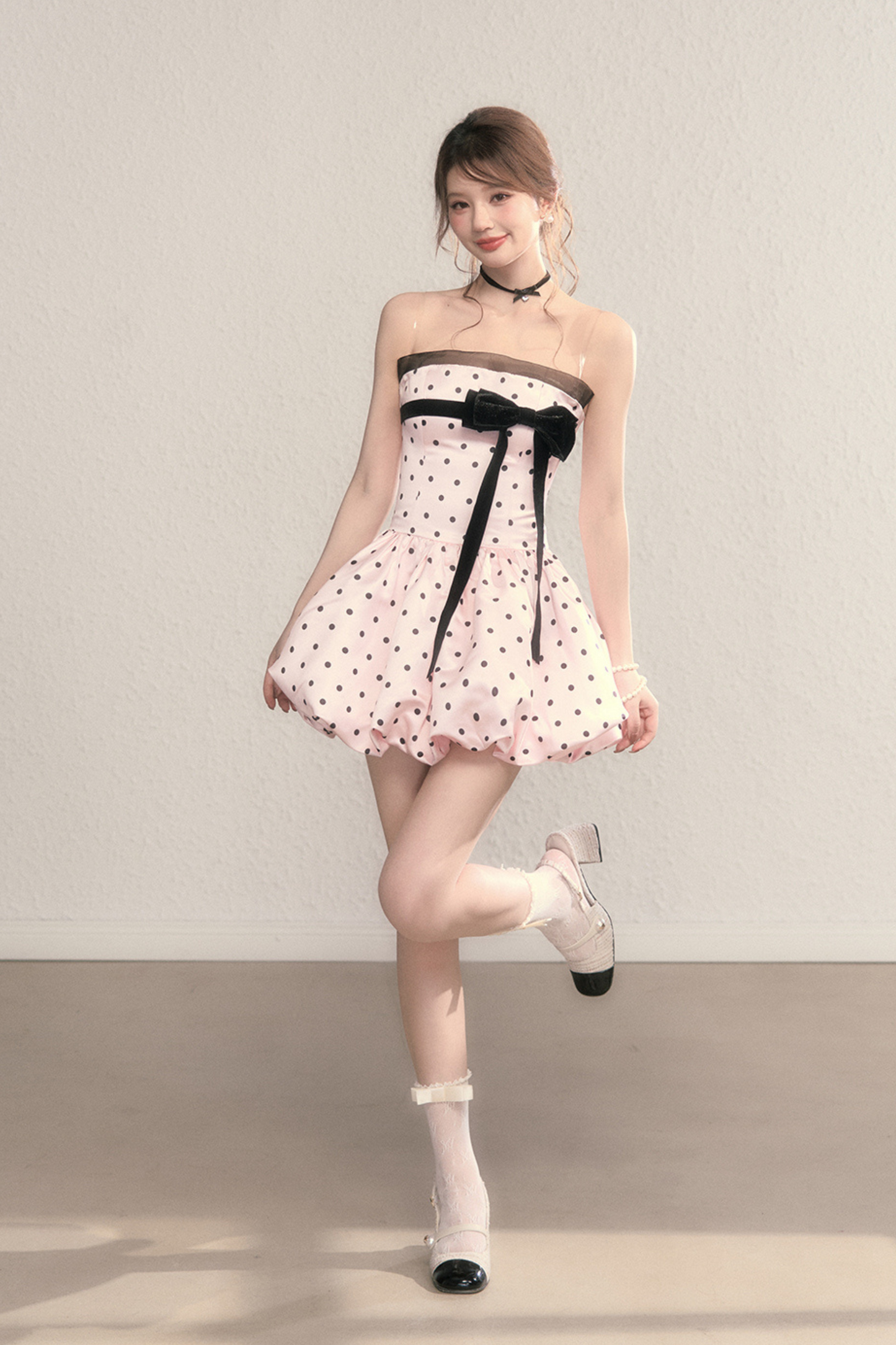 ピュアガールバルンオフショルダードレス