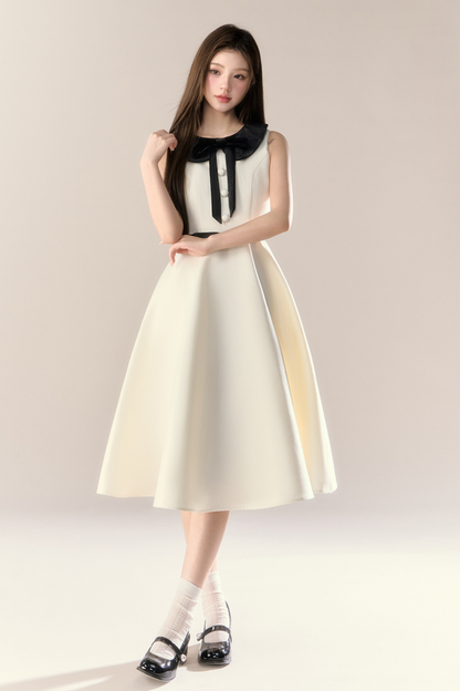 フレンチエリザベスケープドレス