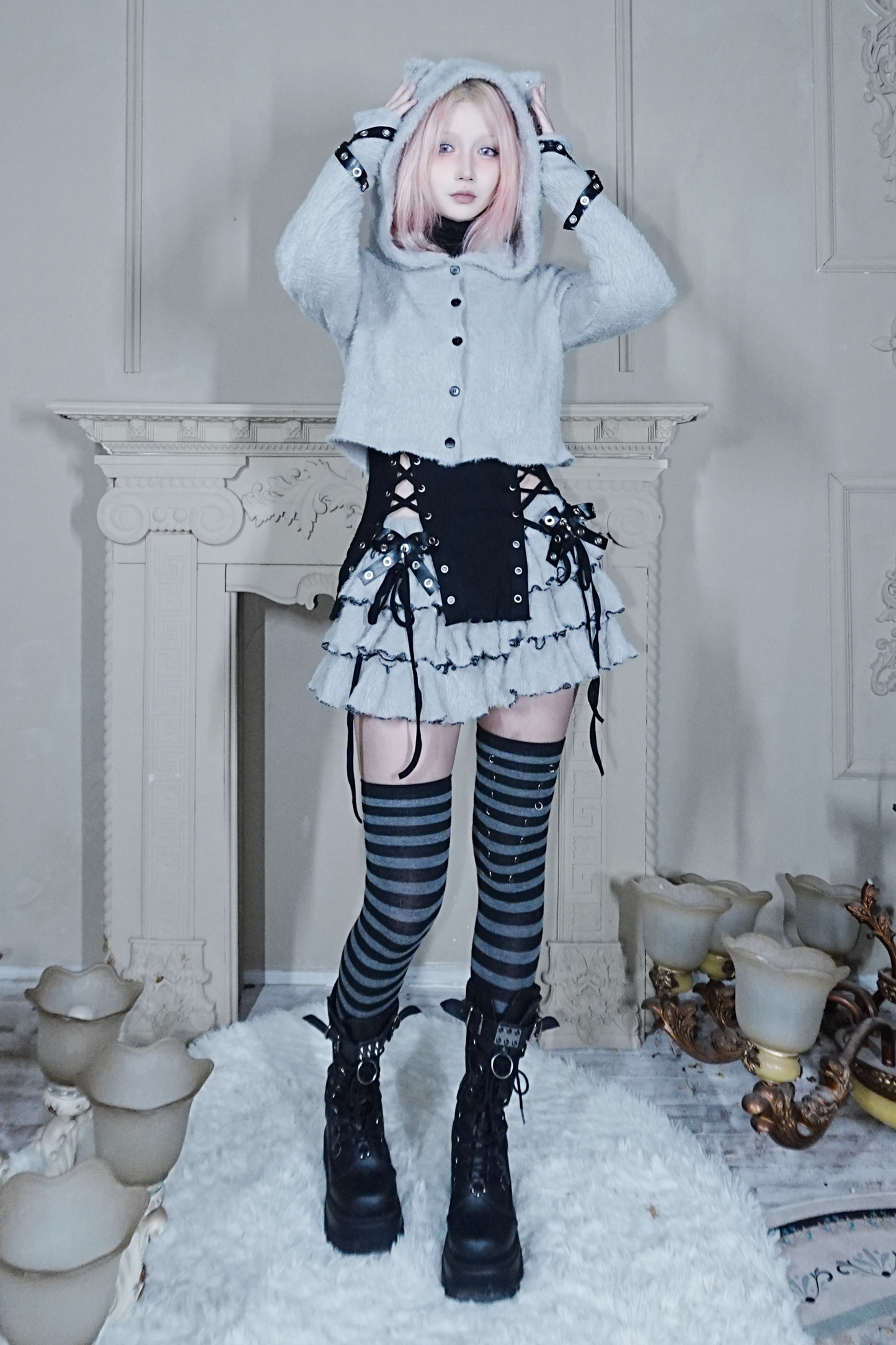 リボンゴシックケーキキュロット