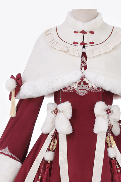 Chinese Design Furmant + Ribbon Dress