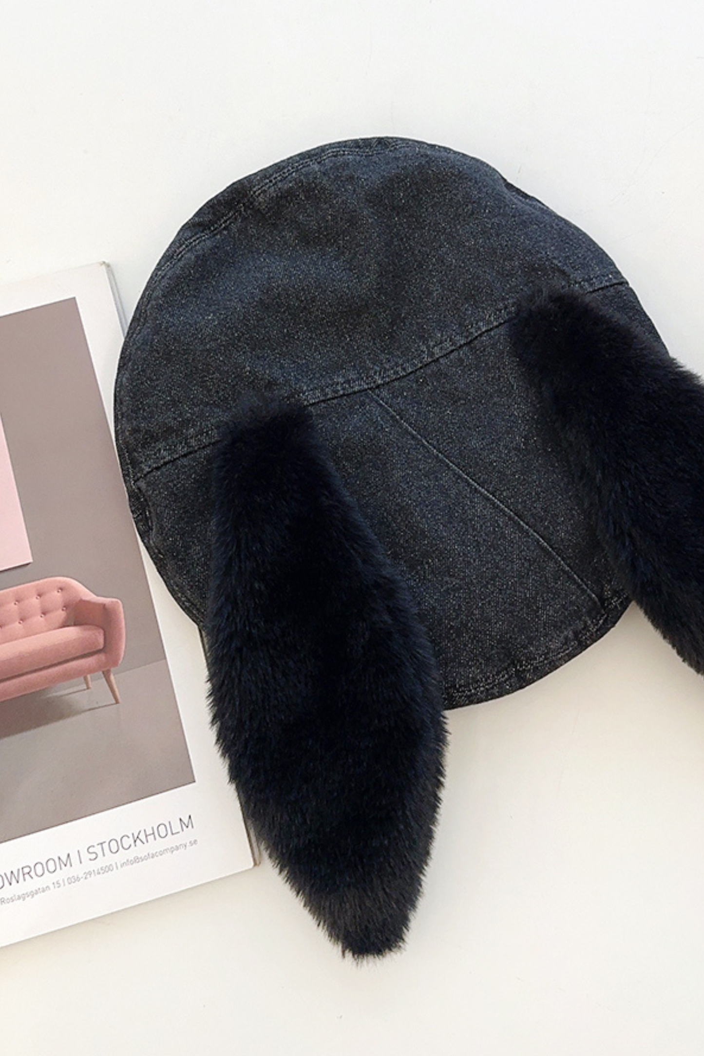 ファーバニーイヤーハット+ラムハット