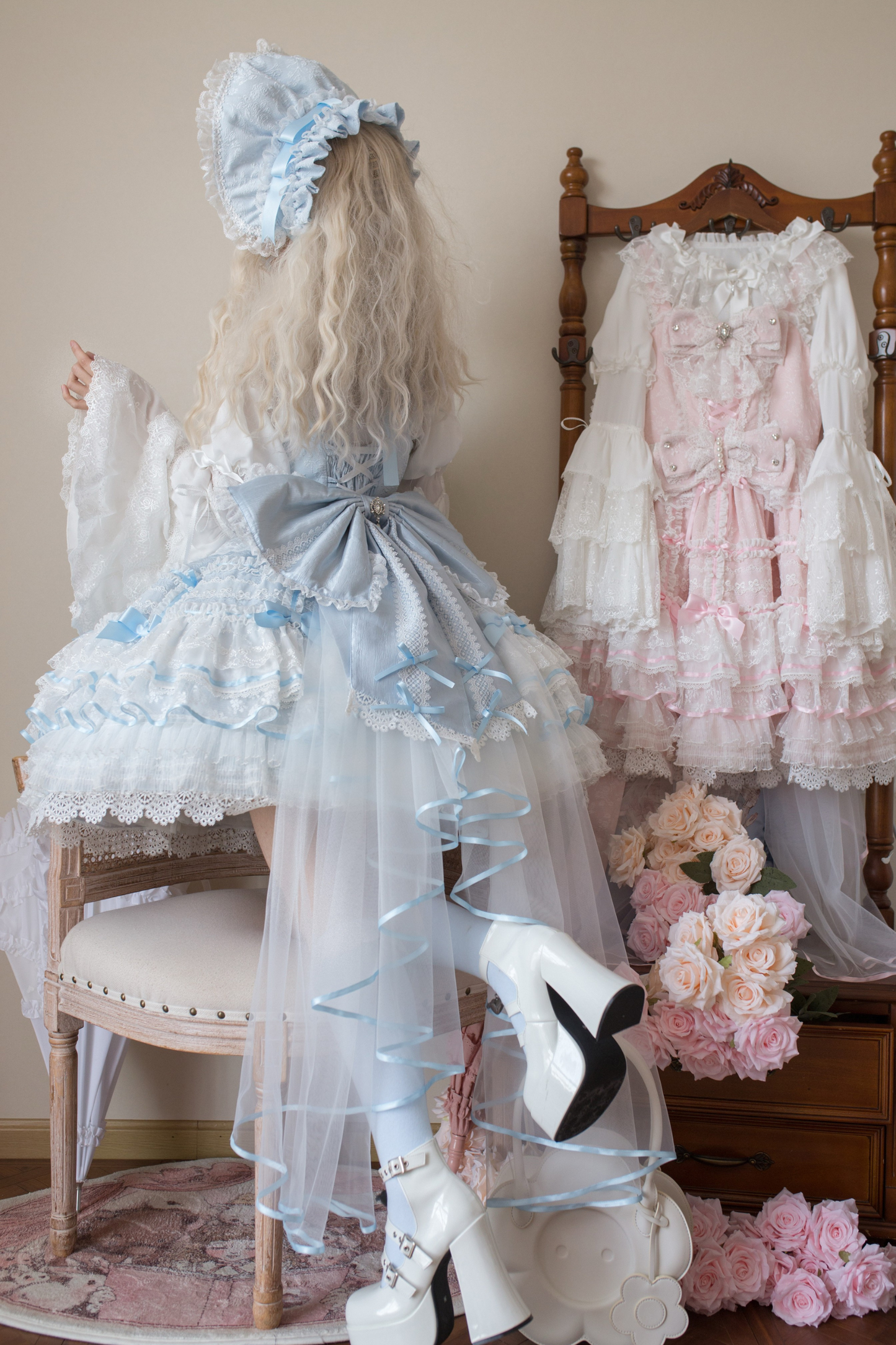 レーススイートロリータドレスセット