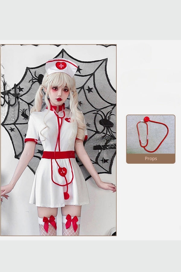 フィーメールアトモスフィアナースコスプレドレス