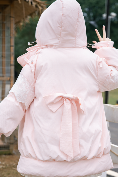 Sweet Hooded Down Jacket