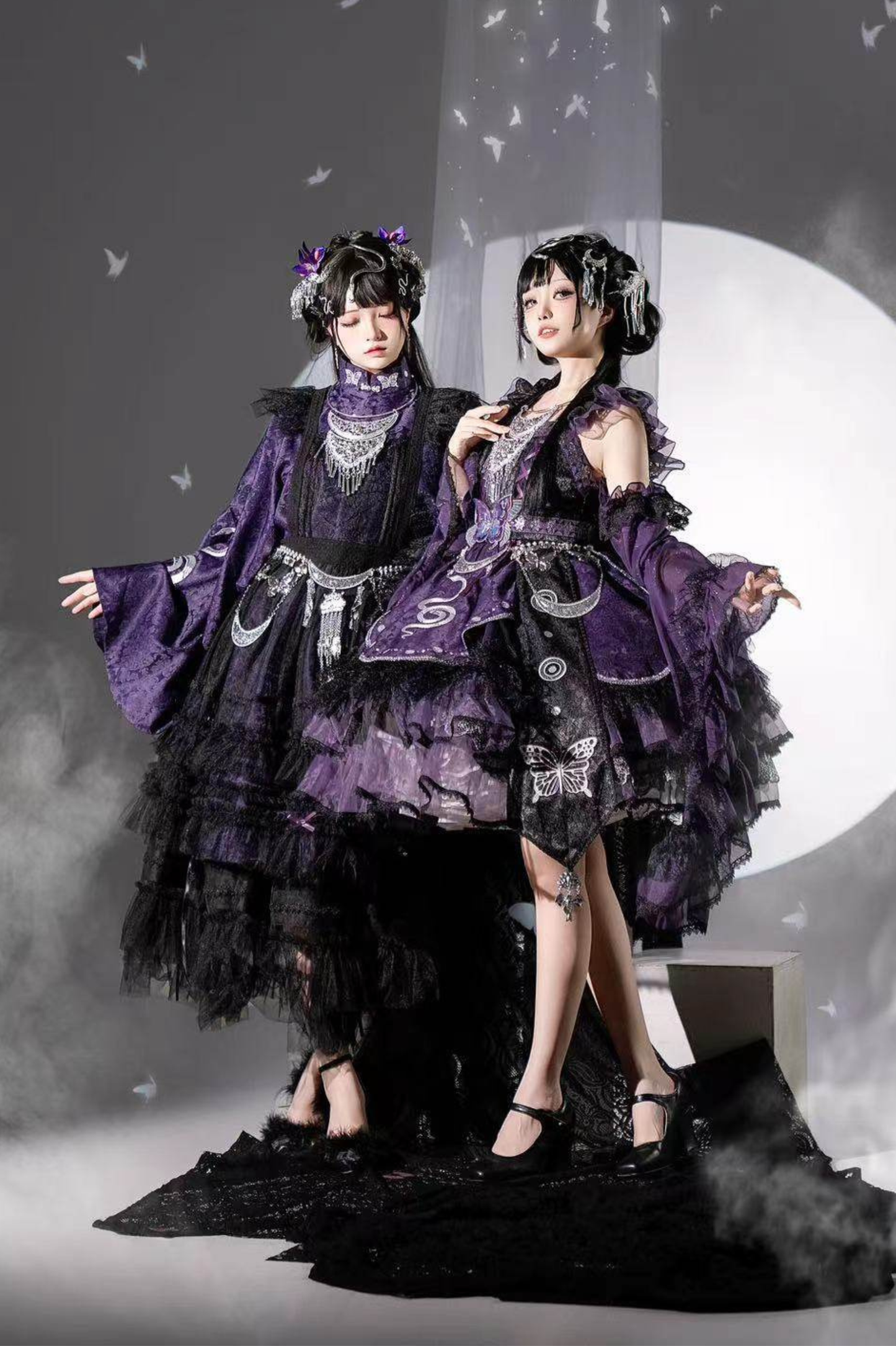 Exotic Style Chinese Lolita Dress Set