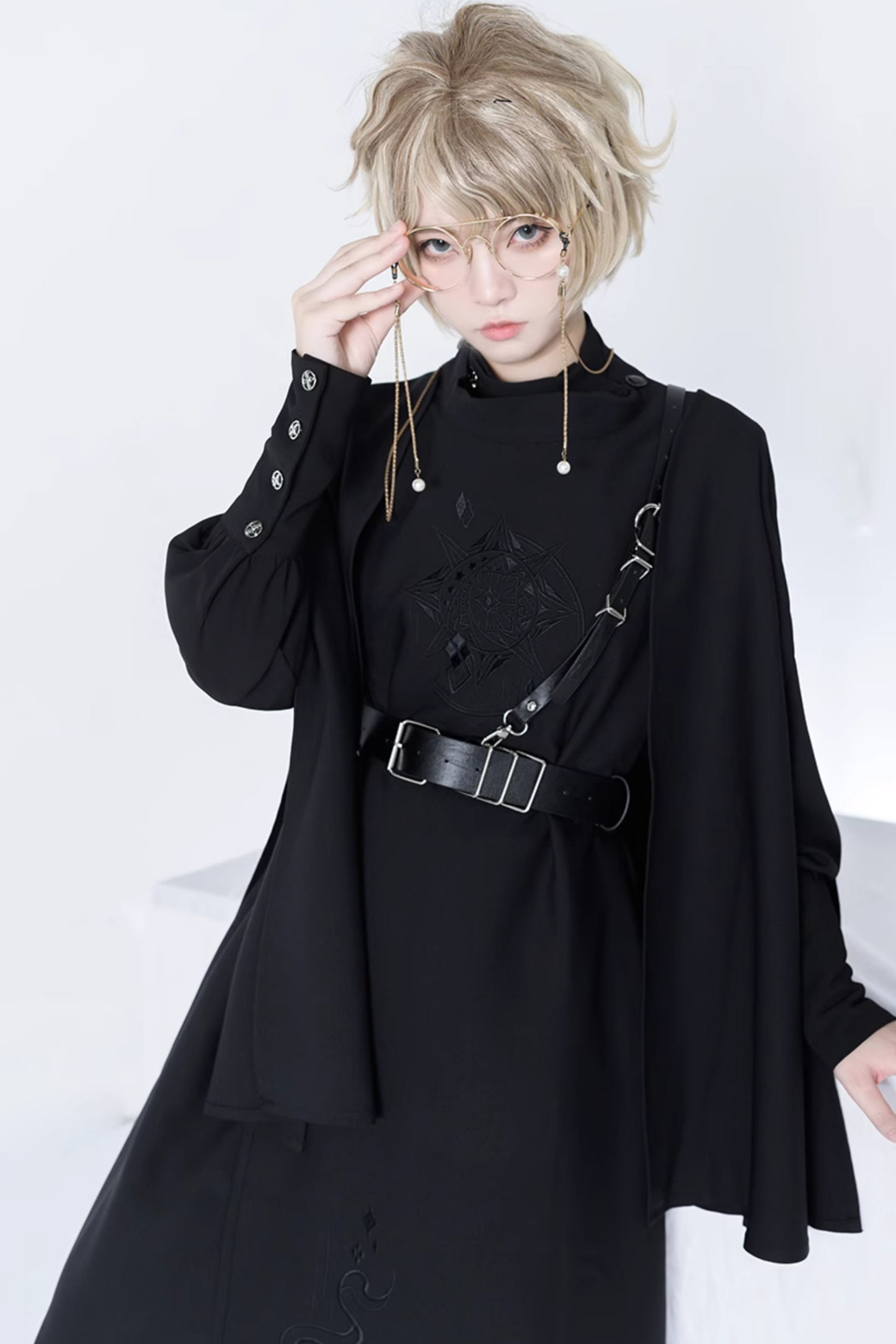 レトロ皇子ハンサムロングショール