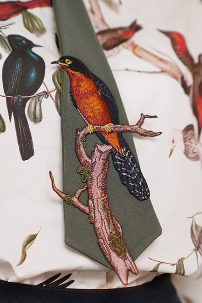 Bird Art Tie