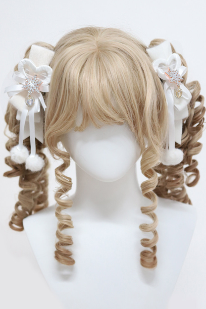 Snowflake Ribbon Lolita Hair Accessory
