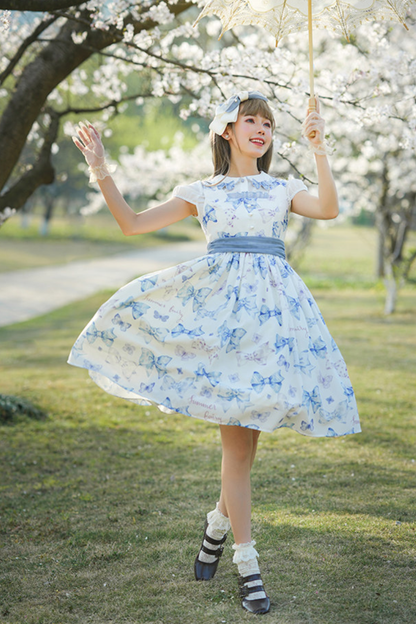 Eternal Garden Lolita Dress + Off-Shoulder Dress + Jumper Skirt + Shirt