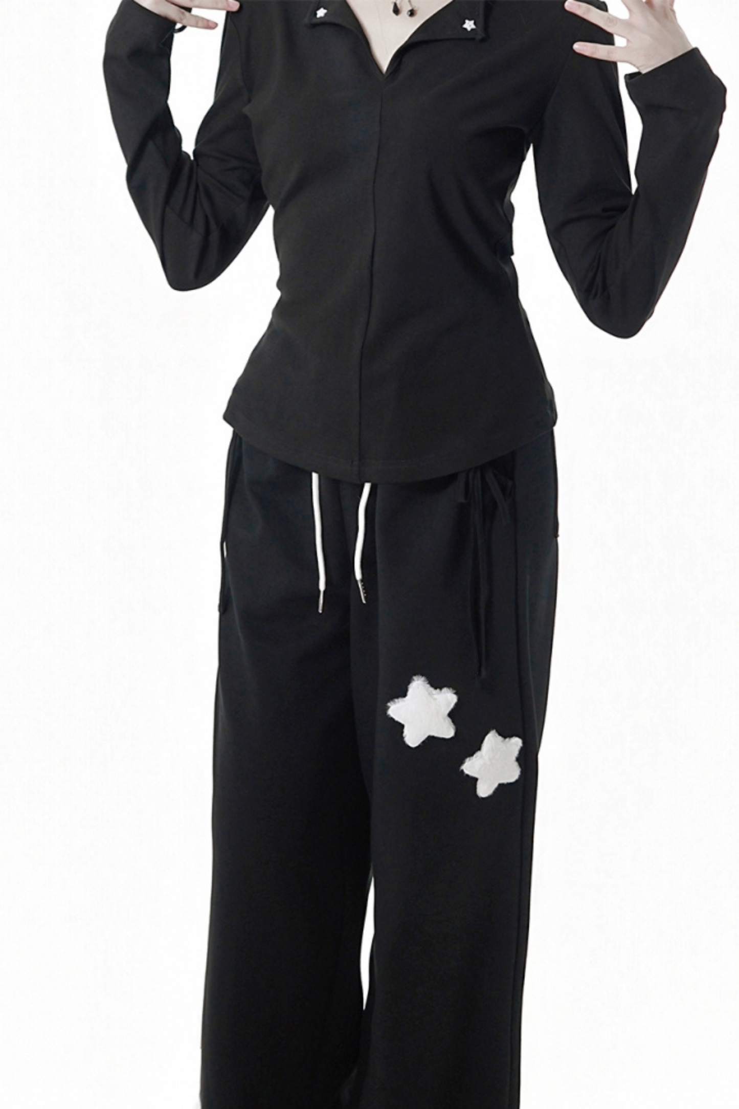 スターワッペンスウェットパンツ