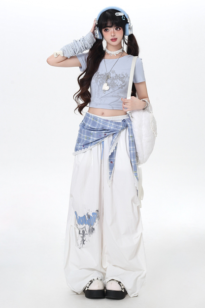 Dark Street Wide Leg Pants