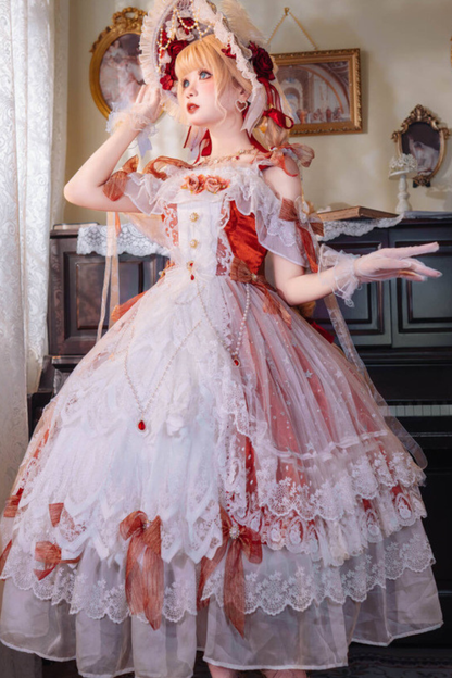 スイートガーリープリンセスロリータドレス