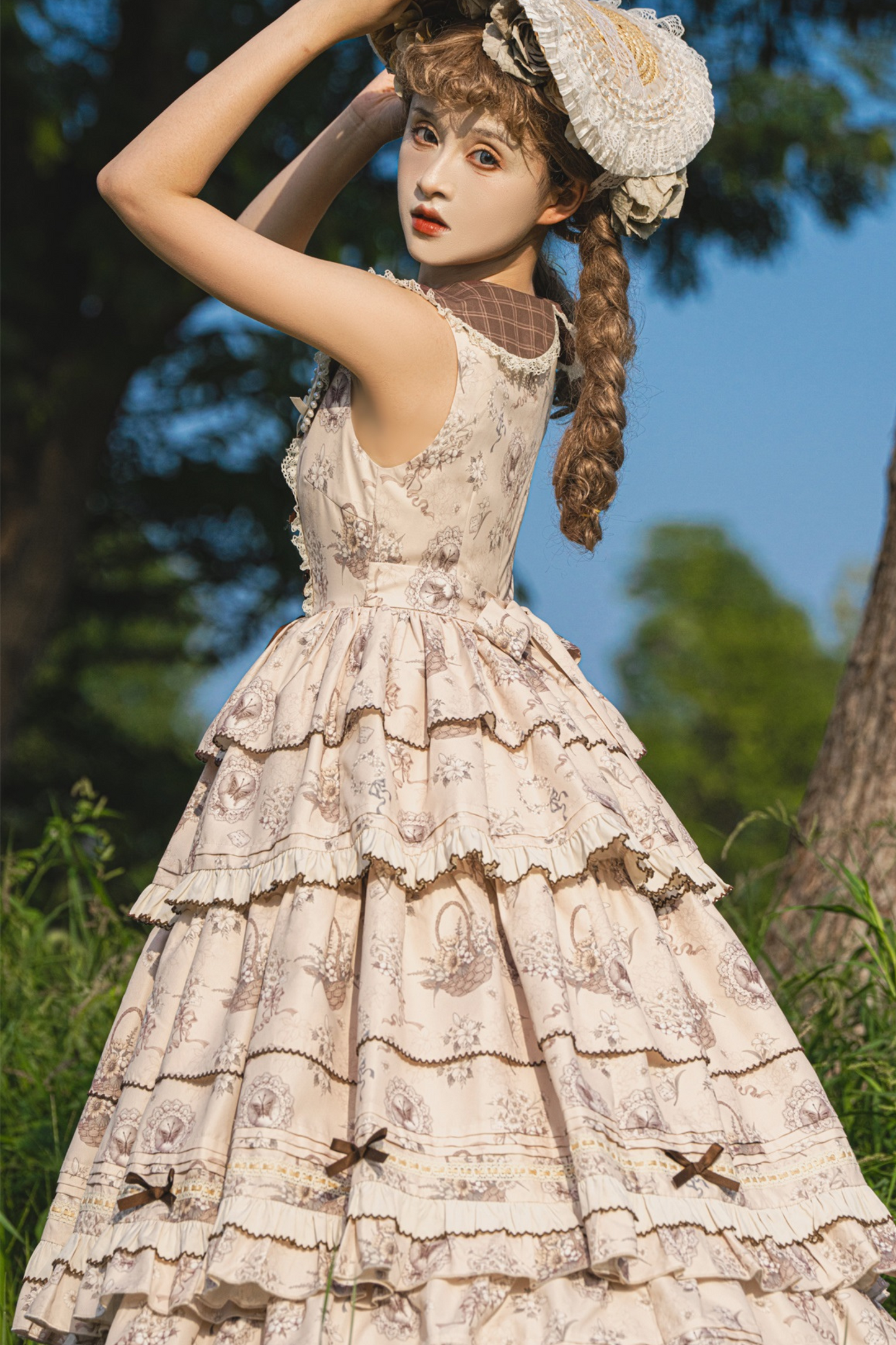 ブニングタイムエレガントロリータドレス+ドールカーディガン