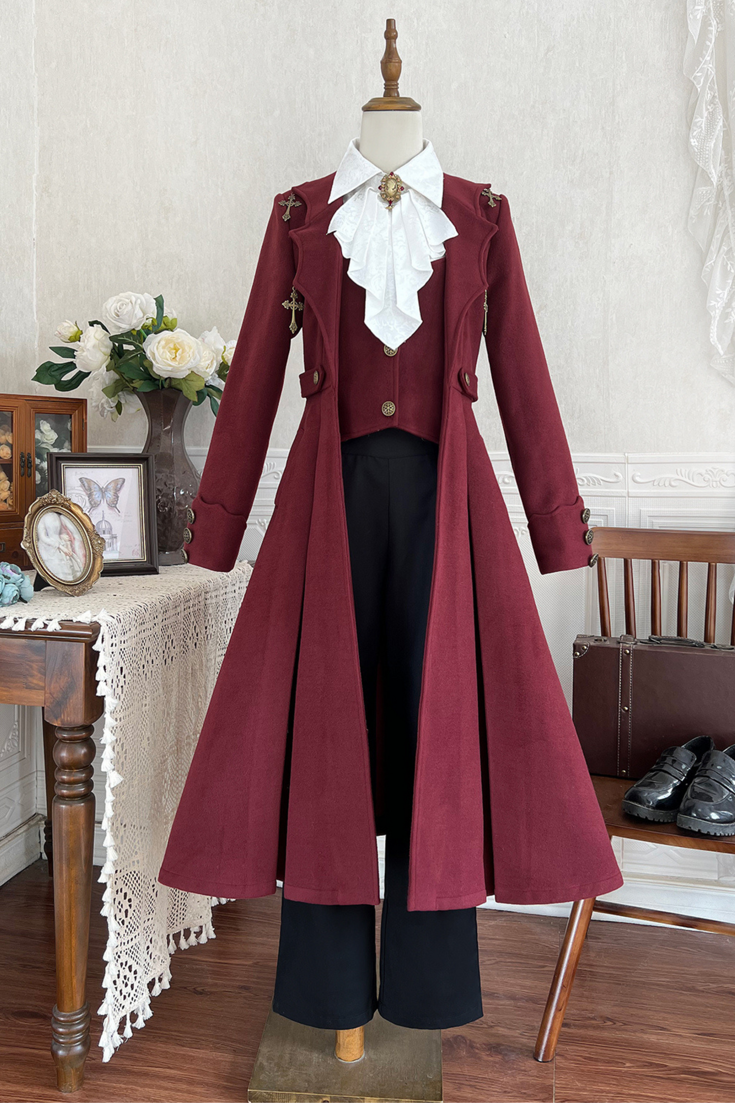 【予約商品】クラシカル皇子ダークゴシックロリータセット