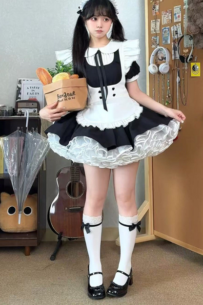 Glass Doll Maid Lolita Dress + Apron