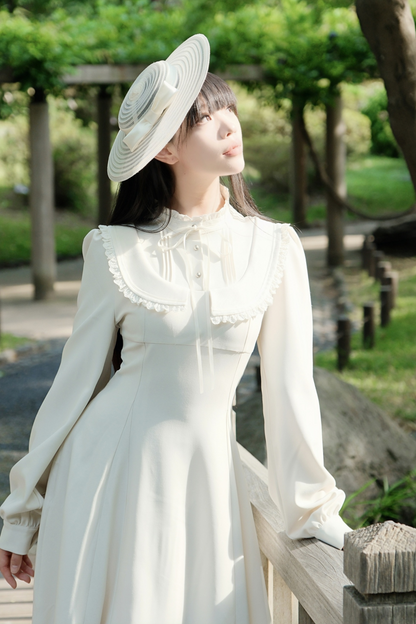 マグルフランスヴィンテージ レースドレス