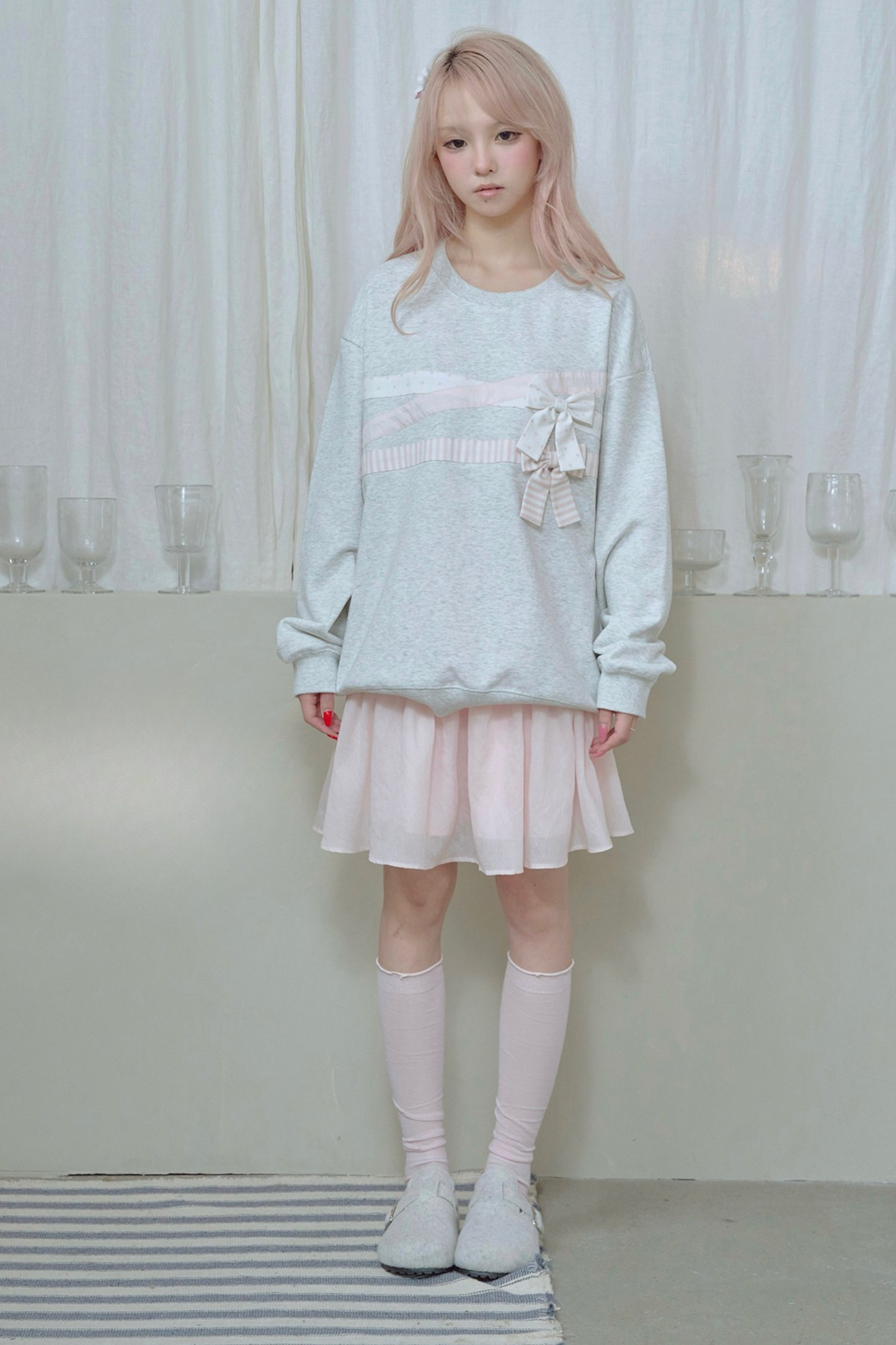 リボンプルオーバースウェット