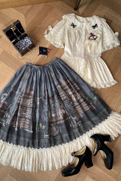 Cotton Frill Lolita Accessory Set