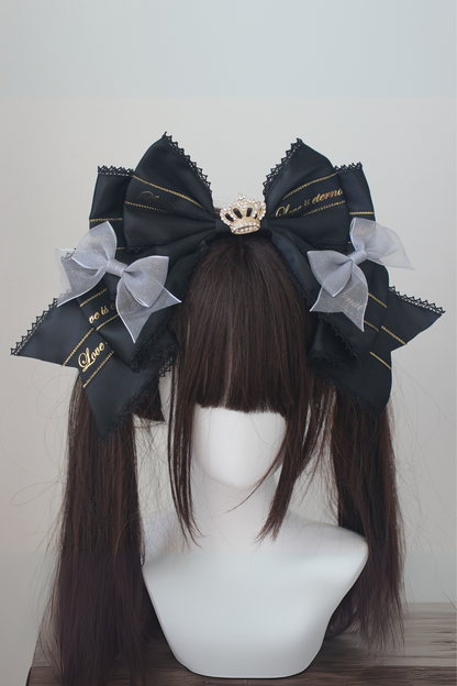 Big Ribbon Lolita Hair Accessories