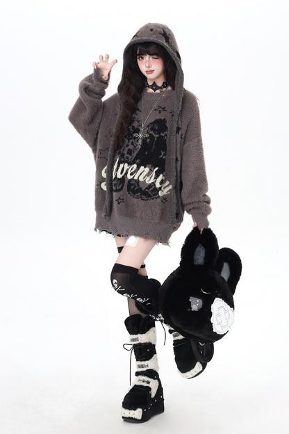 アメリカンイミテーションミンクファーセーター