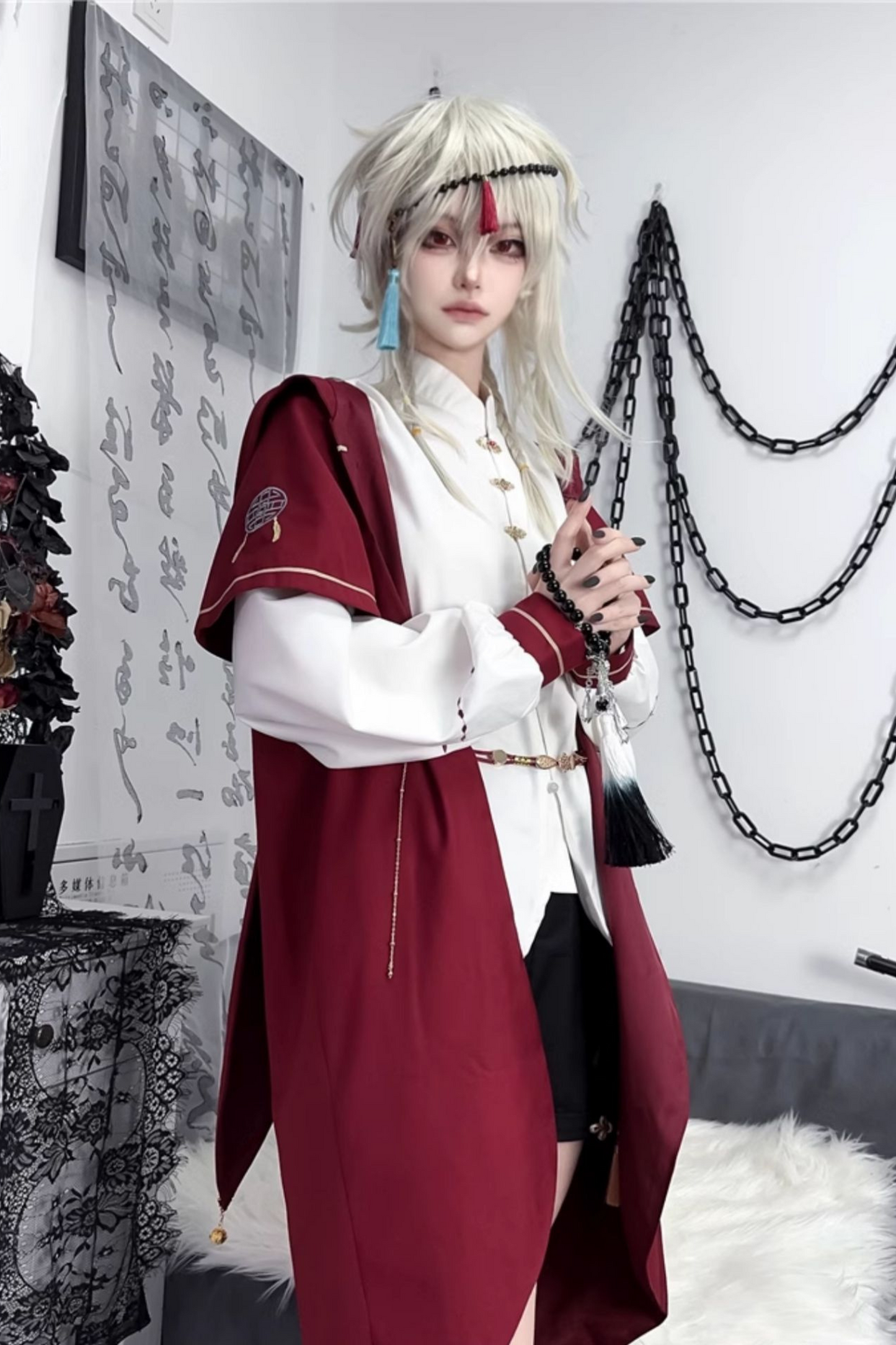 バニーフードプリンスアウター+シャツ+ショートパンツ