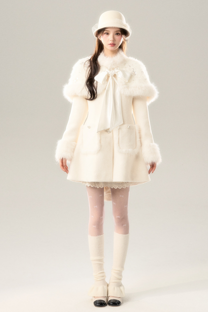 Swan Dream Cape Gentle Cape Coat