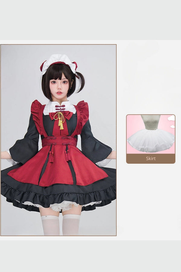 Gothic Lolita Chinese Maid Dress
