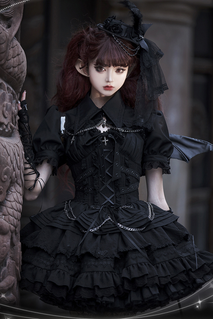 コントラクトクロスJSKゴシックエレガントロリータドレス