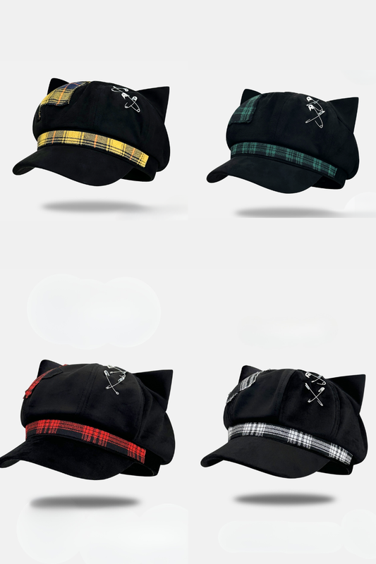 猫耳サブカルチェックハット