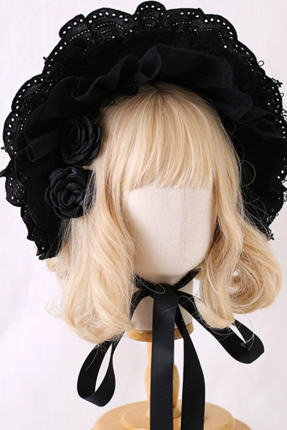 ゴシックシッククラロリータハット