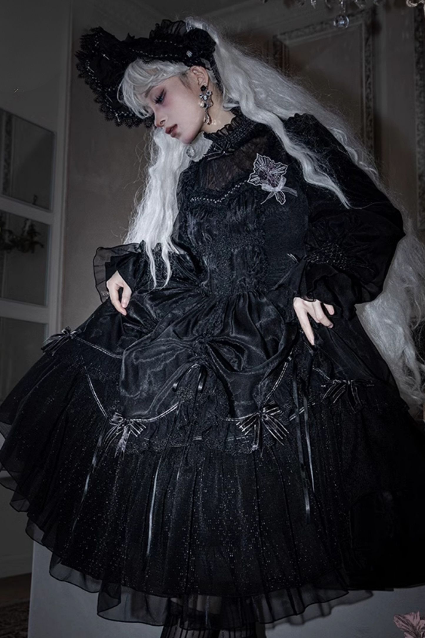 [Reservation Product] Gothic Girl Design Maria Sword Lolita Dress Set