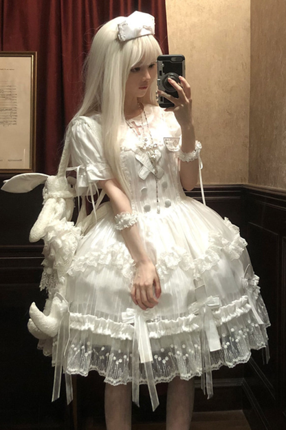 エンジェルナースローリタドレス+ナースハット