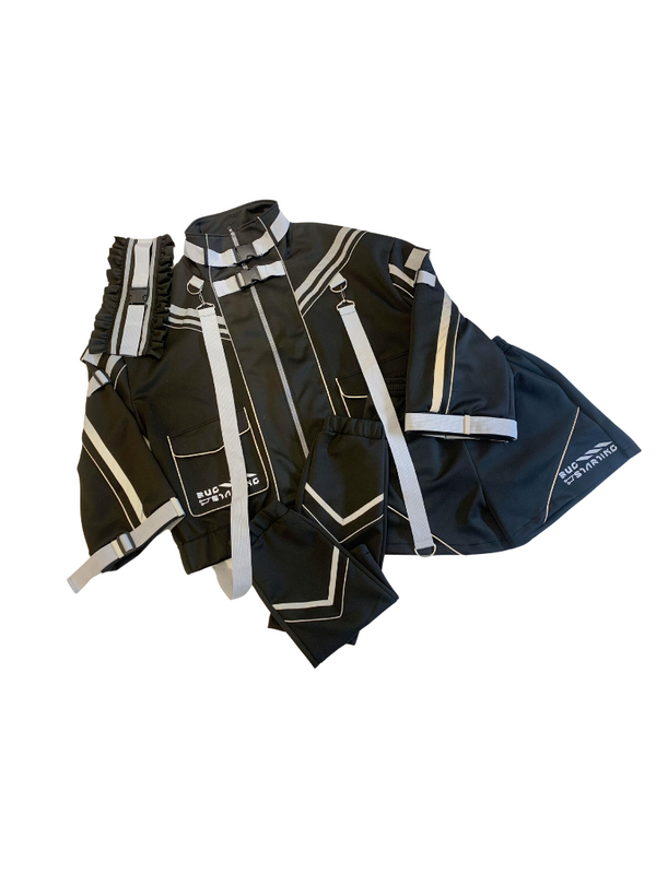 【天使界隈👼】チャージエレクトロニクスオリジナルサイバーパンクスポーツウェアジャケット