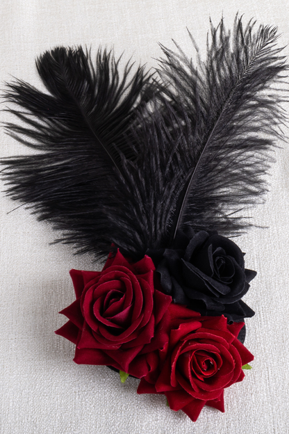 Lace Lolita Gothic Witch Hat + Hat Clip