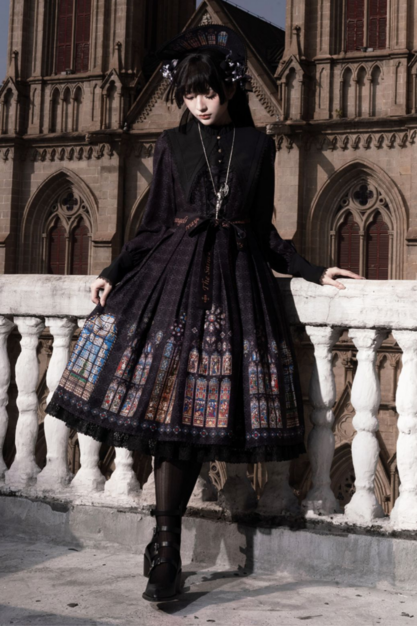 Gothic Classic Crown Lolita Dress