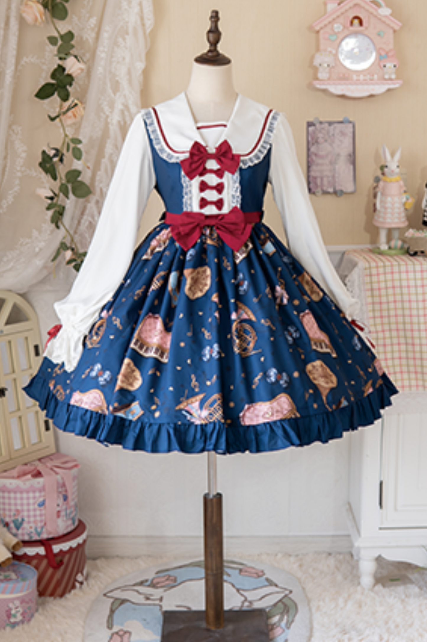 クラシカルポップミュージックロリータドレス