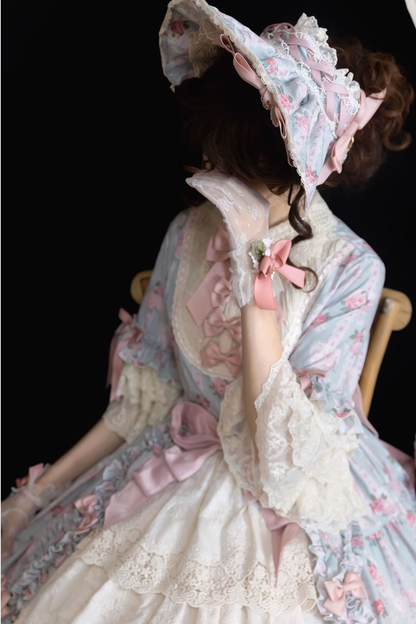 エレガントプリンセススリーブロリータドレス