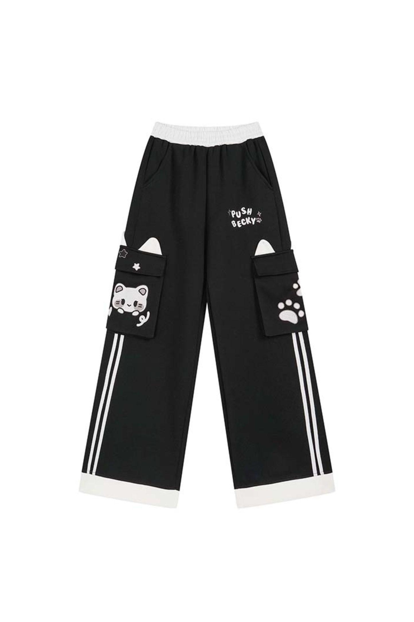 キュートキャットイヤースポーツスウェットパンツ