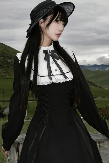 フランスレトロガールドレス