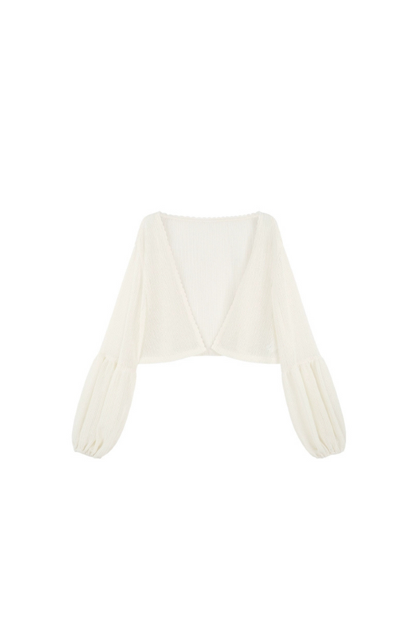 Robe dos nu bleu doux + cardigan transparent