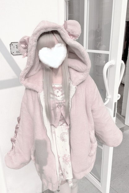 べアイヤーレースアップファーコート