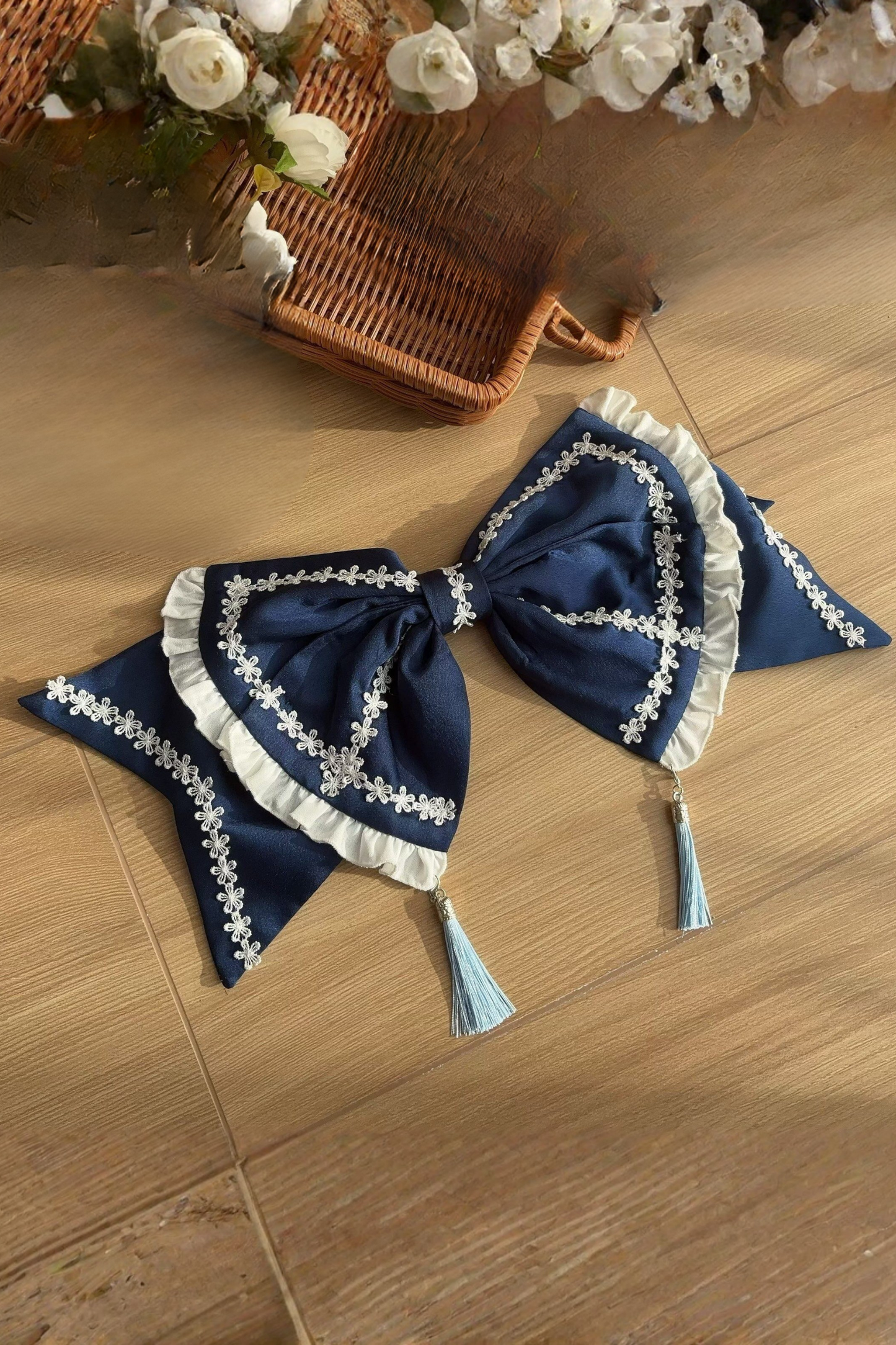 [3월 18일 예약마감] 차이나 드림 원피스 + 점퍼 스커트 + 소매 + 레그 워머 + 머리띠 + 칼라 + 클립 + 리본 + 공주 소매