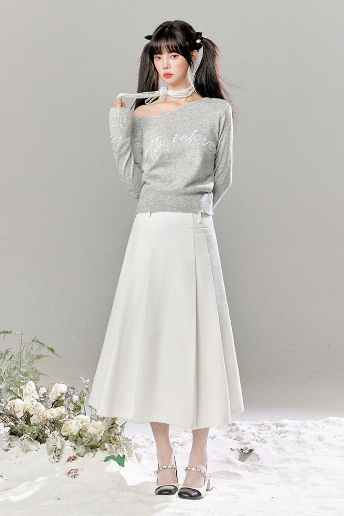 Diamond One Shor Tops + Short Skirt + Long Skirt