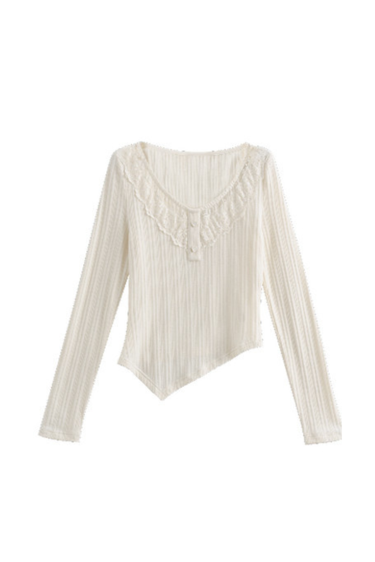 スイートスリムアシメトップス