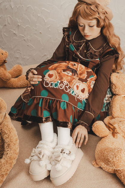 Bare Fleece Snow Boots