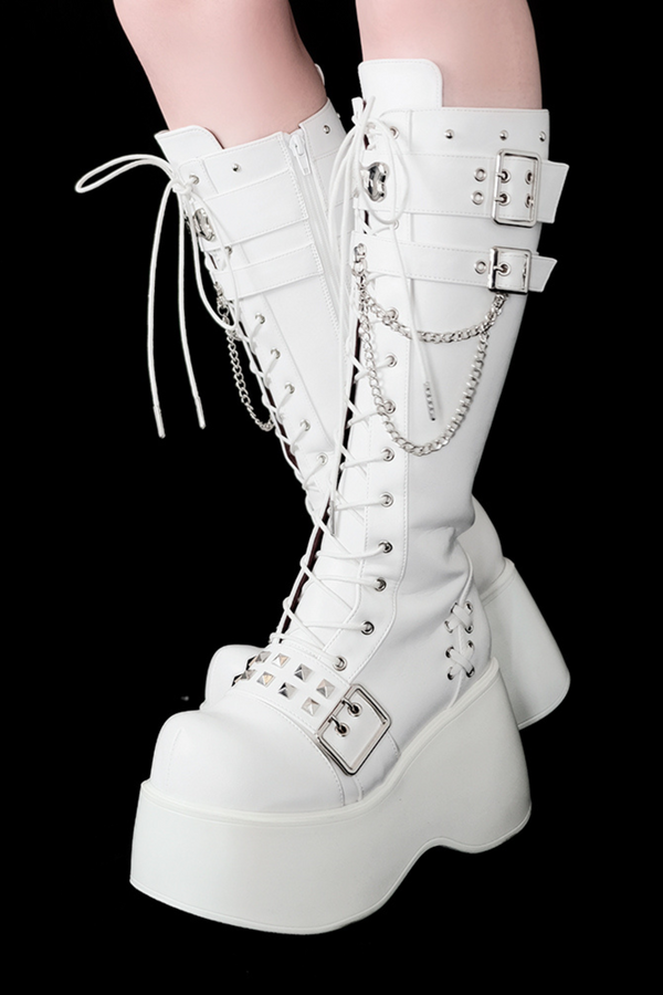 Mode Lace-up Midiam Boots
