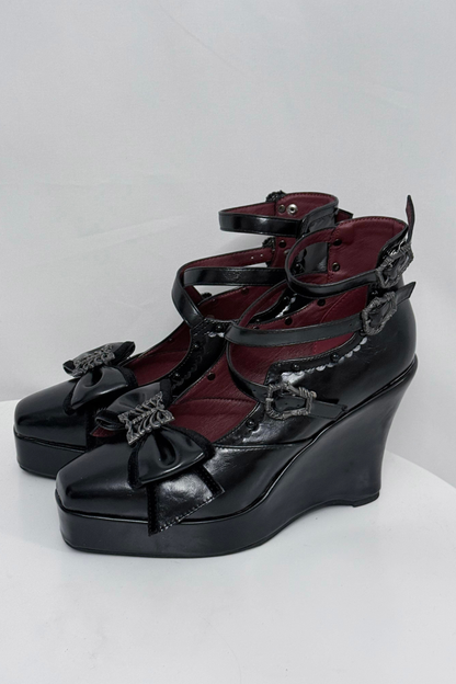 【3月30日予約締切】ダークラブリーボックスリボンシューズ