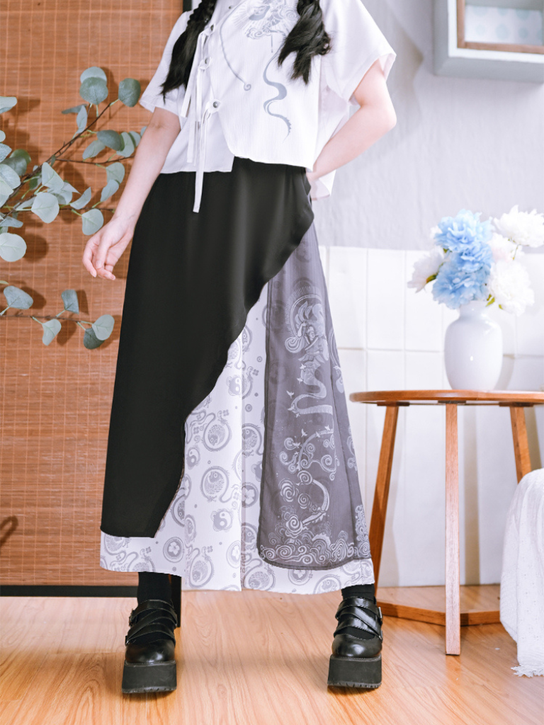 Chinashamar shirt+China skirt